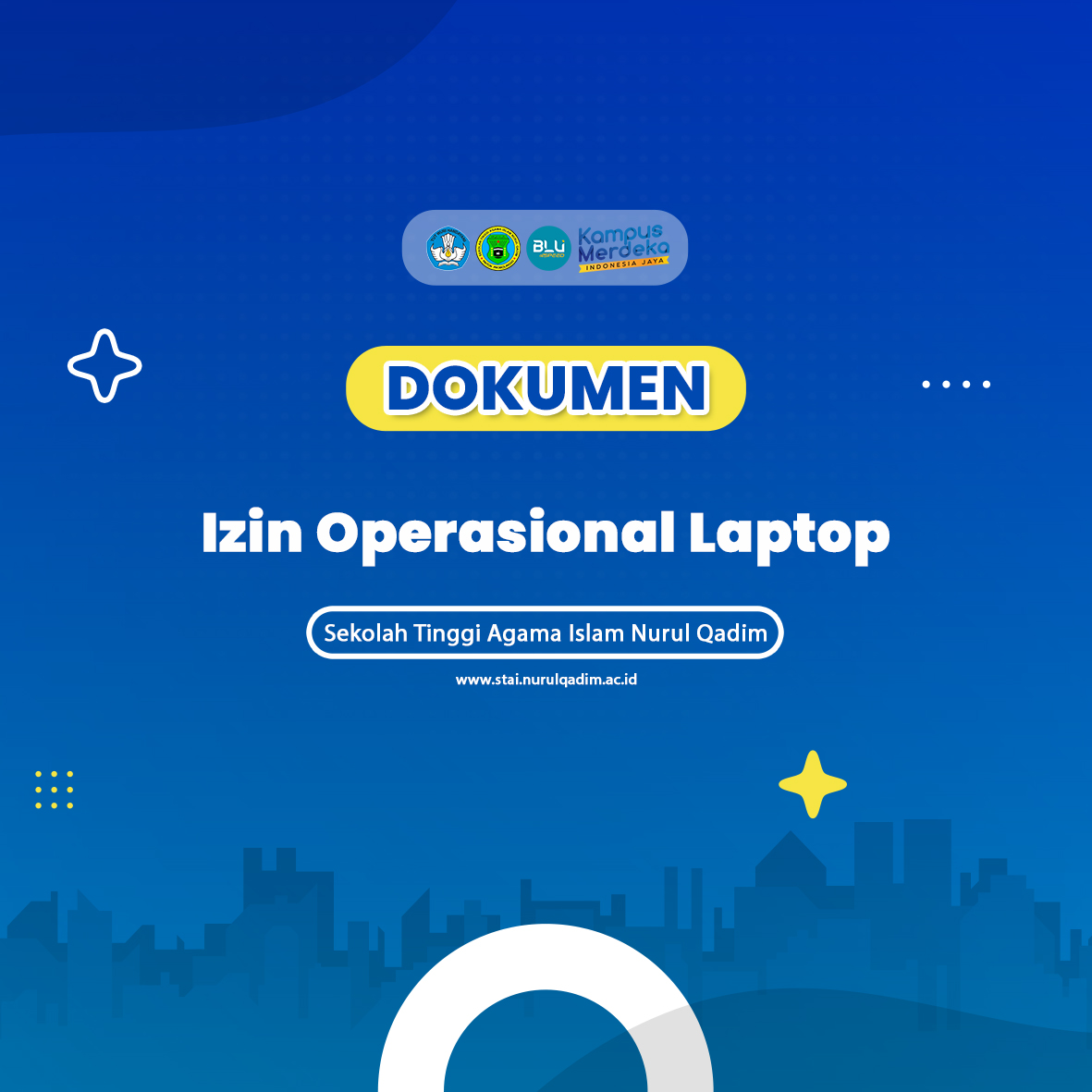 Izin Operasional Laptop