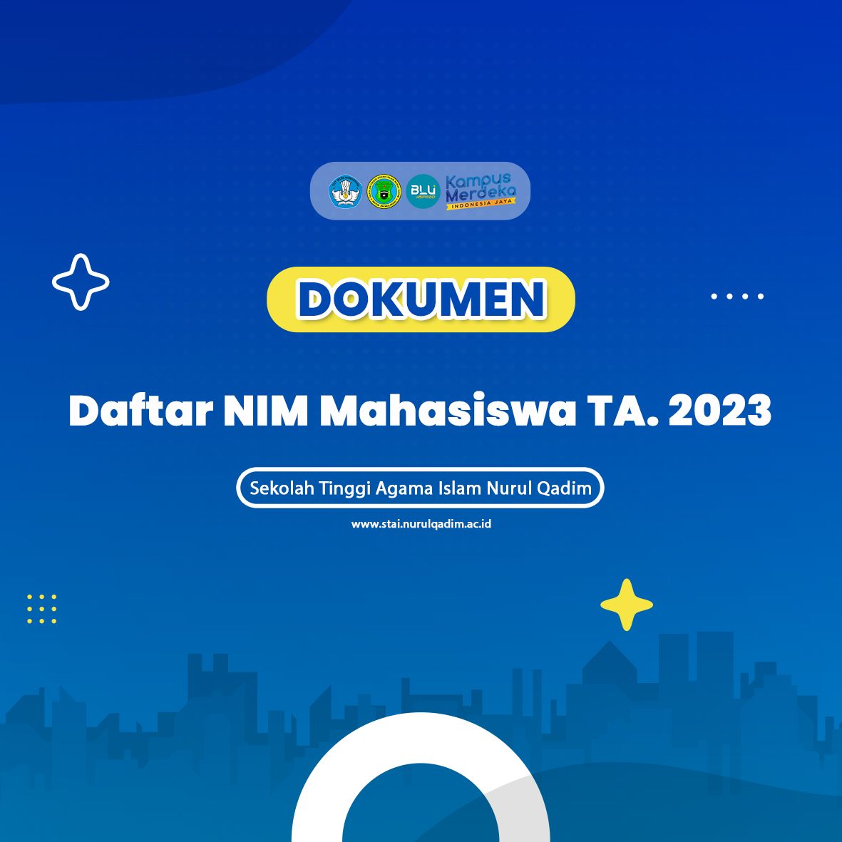 Daftar NIM Mahasiswa TA. 2023