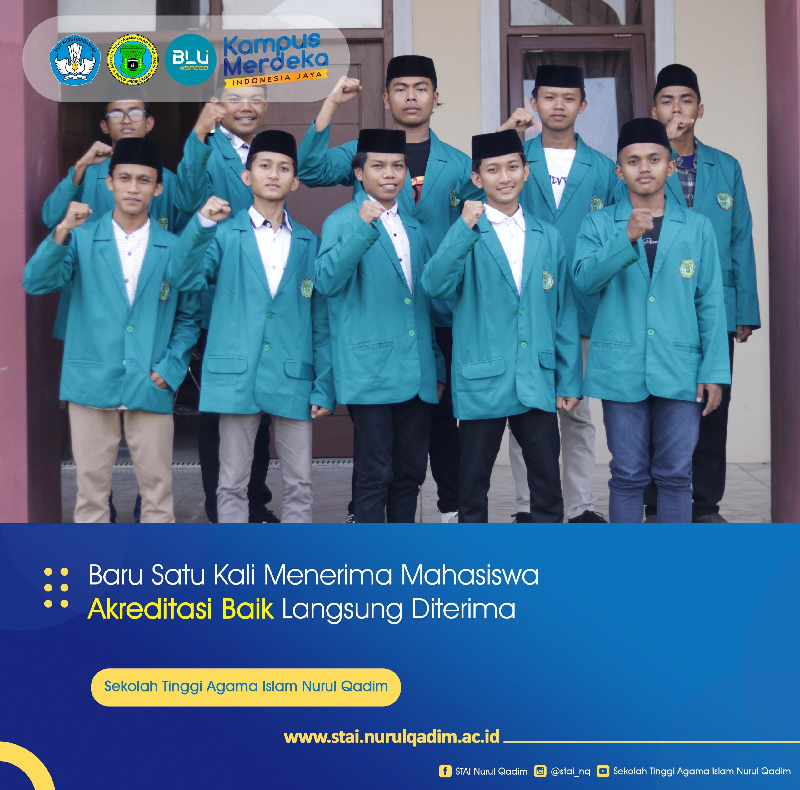 Baru Satu Kali Menerima Mahasiswa, Akreditasi Baik Langsung Diterima.