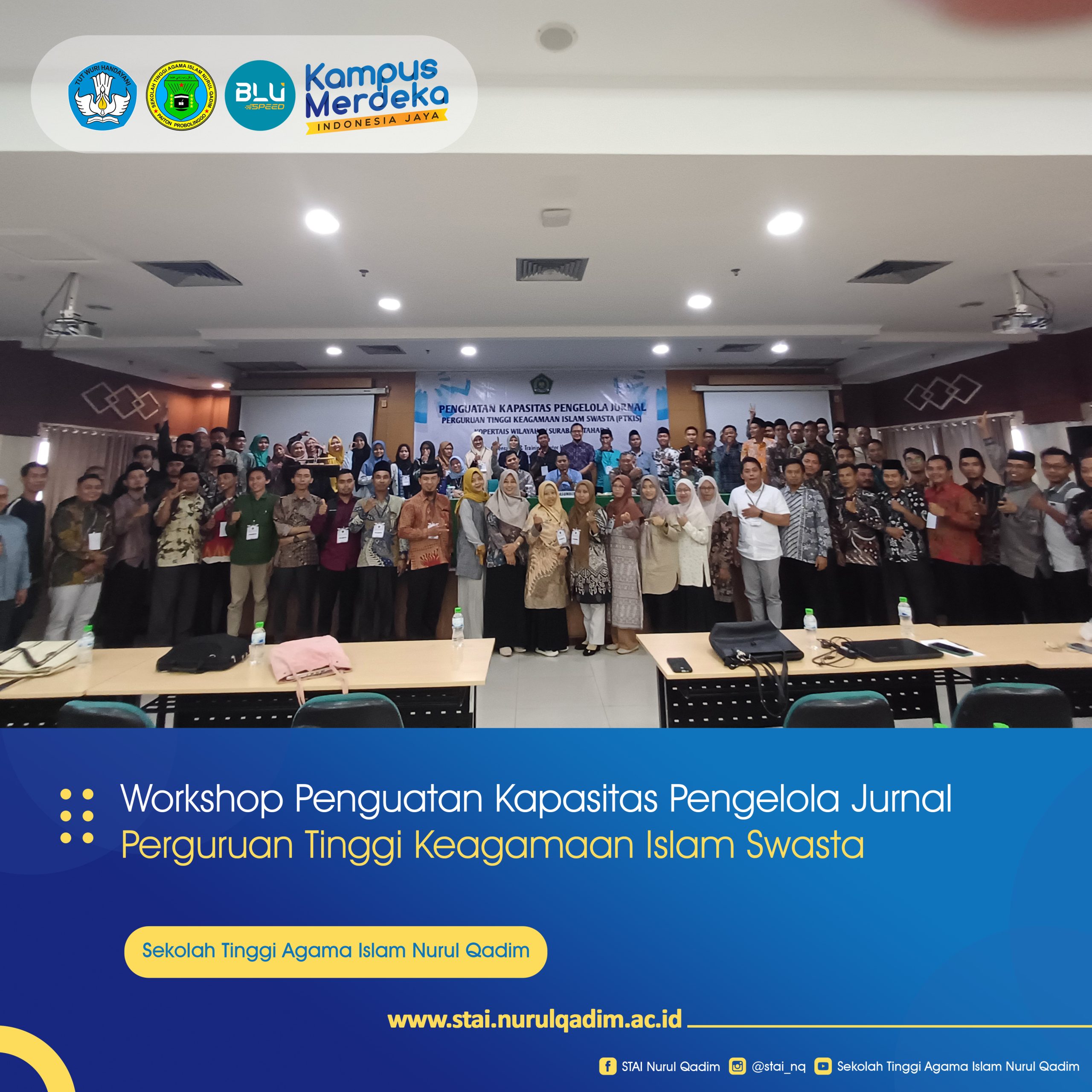 Workshop Penguatan Kapasitas Pengelola Jurnal Perguruan Tinggi Keagamaan Islam Swasta (PTKIS) Kopertais Wilayah IV Surabaya