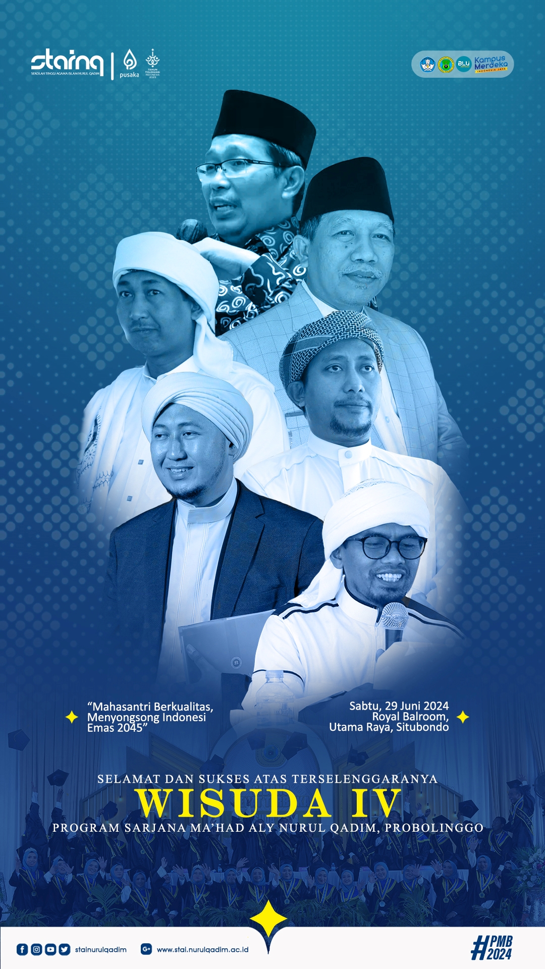 Selamat dan Sukses Wisuda Sarjana ke-IV