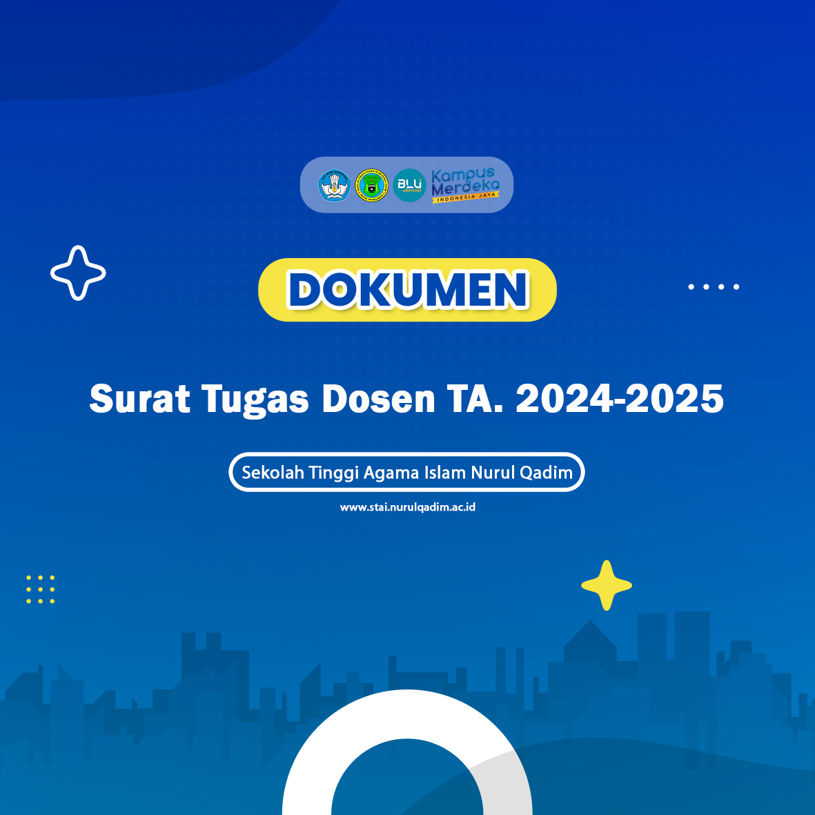 Surat Tugas Dosen TA. 2024-2025