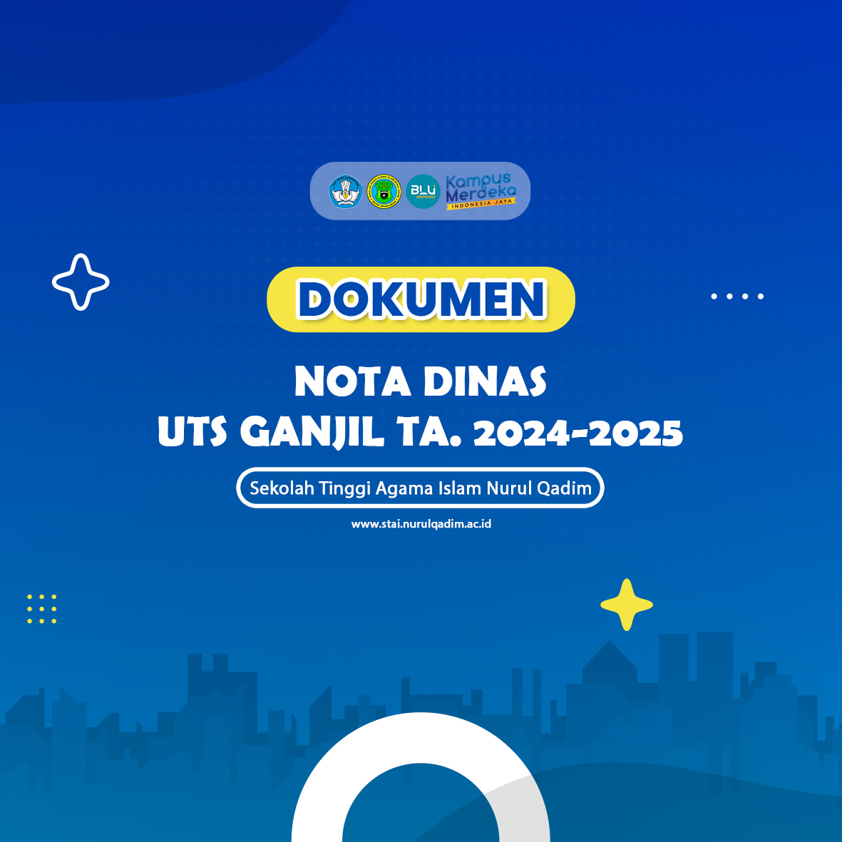 Nota Dinas UTS Ganjil TA. 2024/2025