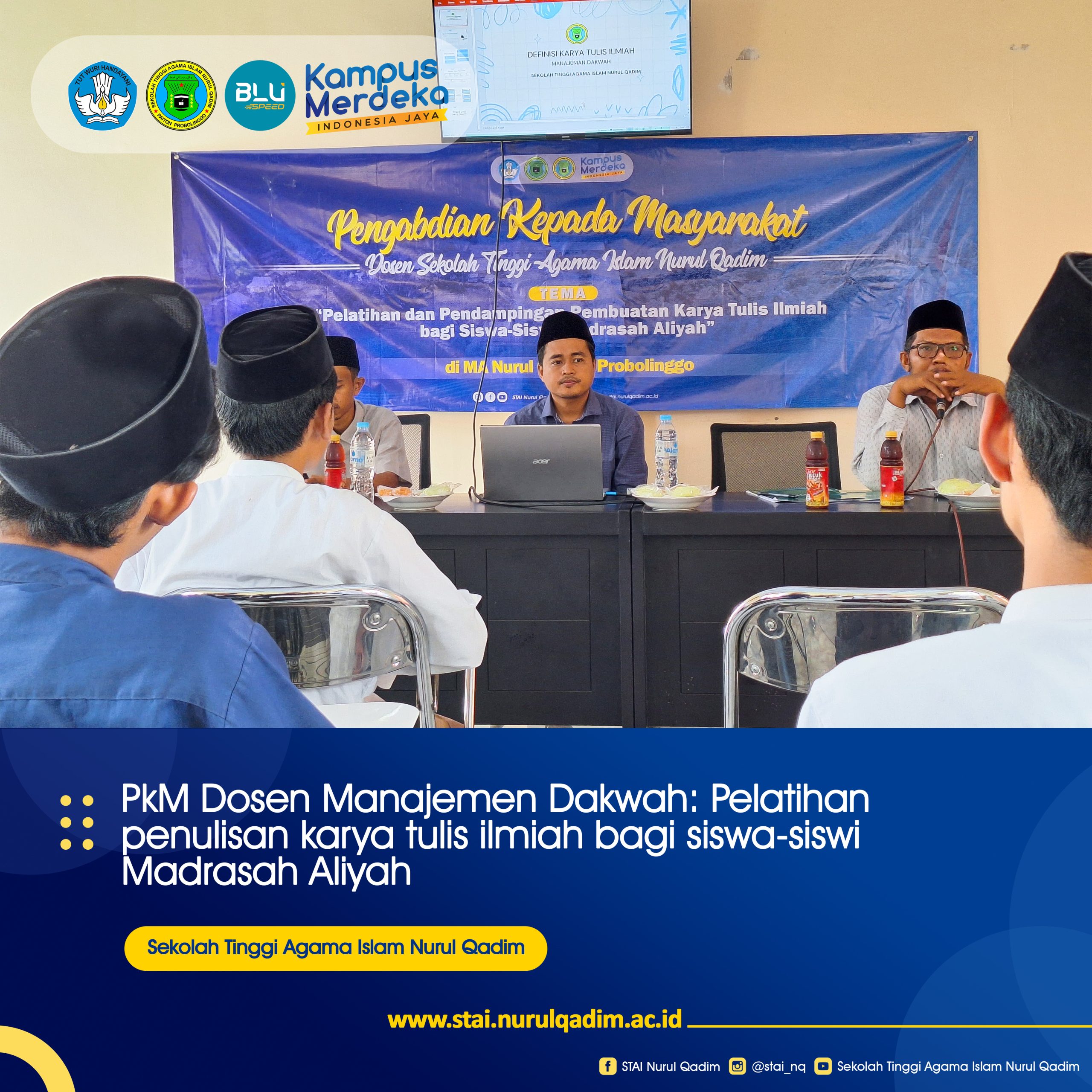 PkM: Pelatihan Penulisan KTI bagi Siswa Aliyah